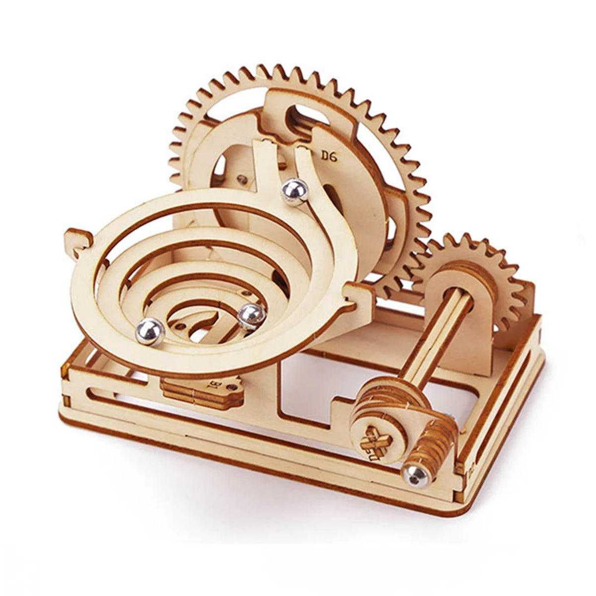 3D Wooden Puzzle – Marble Run Kit