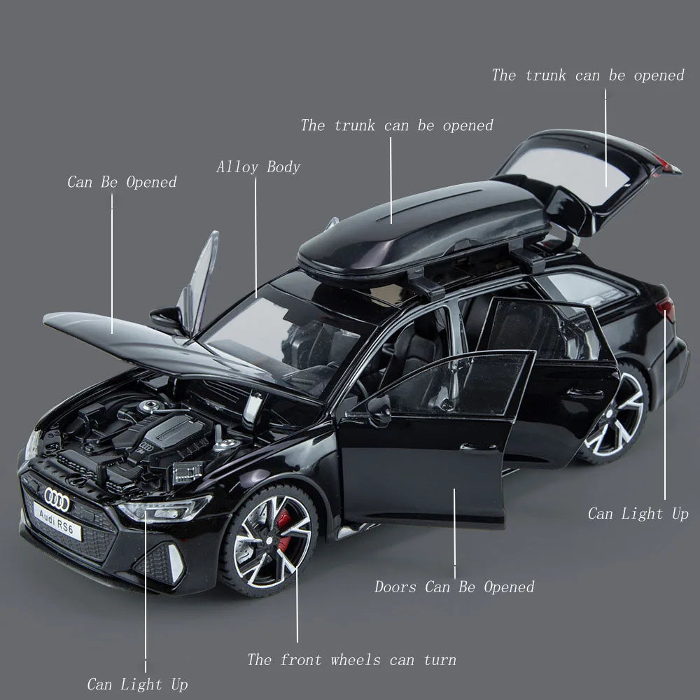 Diecast Car Model – 1:32 Metal Toy Car