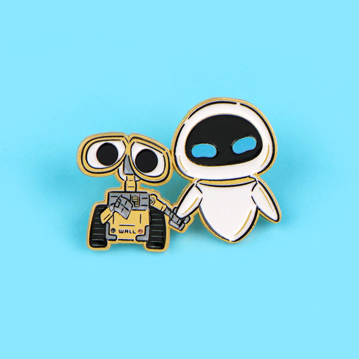 Cute Enamel Pin Cartoon Robot Brooch For Coat Women's Brooches Fashion Lapel Badges Jewelry Gift for Couple