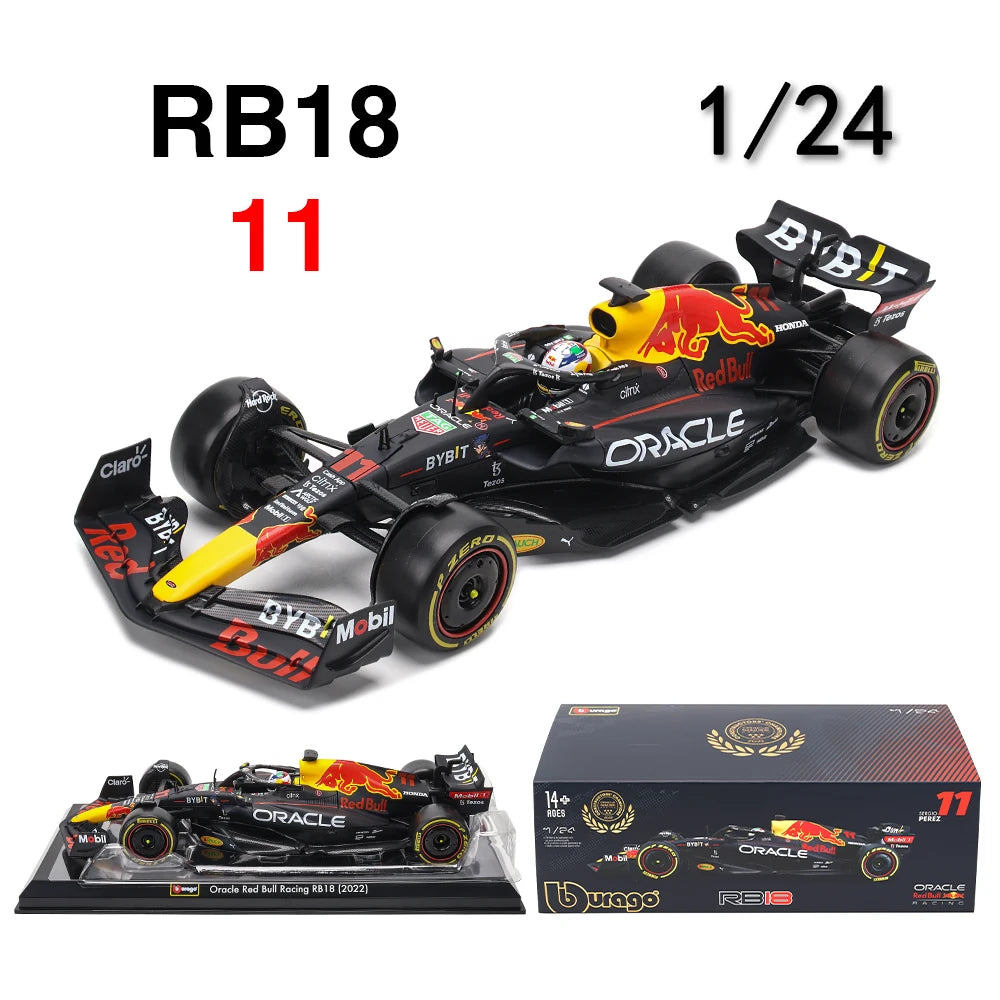 1:24 F1 Diecast Model Car – Metal Racing Collectible