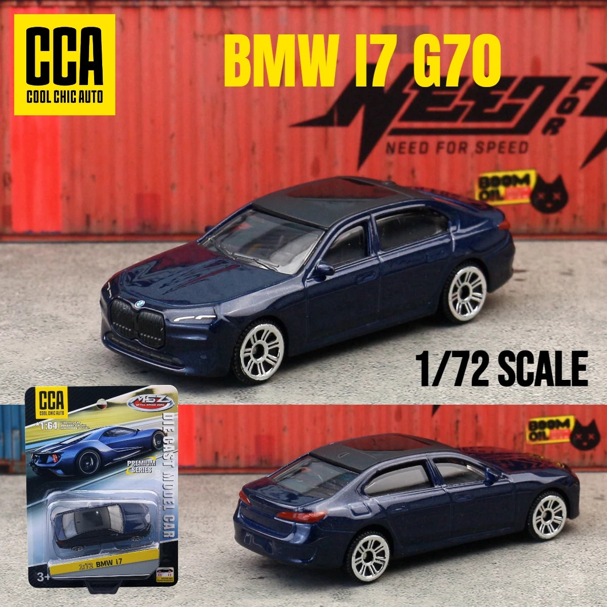 Diecast Car Model 1:64 Scale Metal Collectible Toy