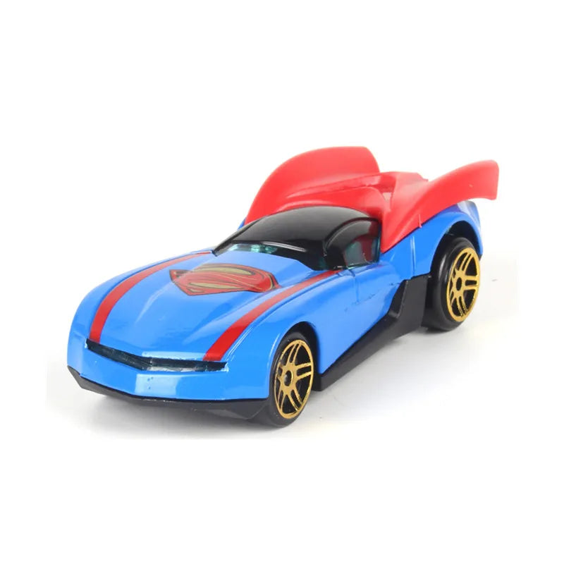 Superhero Diecast Car – Mini Hero Vehicle for Display & Play