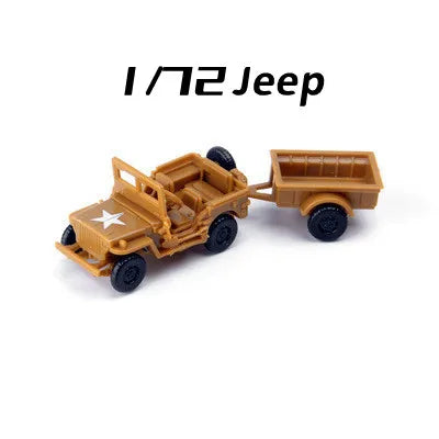 Military Vehicle Model Kit – 1/72 Scale Assembly Set