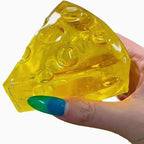 Honey Cheese Squishy Toy – Soft Sensory Squeeze Fidget