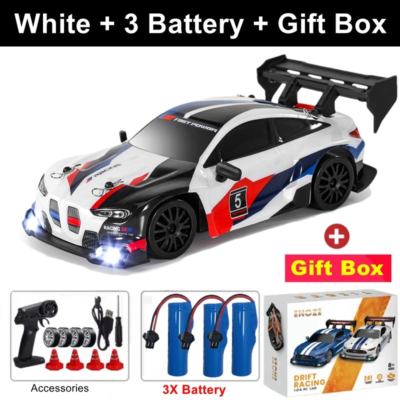 RC Drift Car 1:24 4WD Remote Control Racing Car