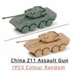 Tank Model Kit – 1:144 Scale Military Vehicle Set