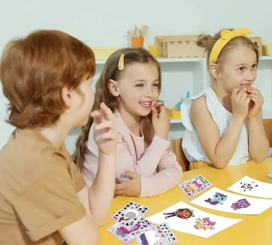 Cartoon Stickers – Waterproof DIY Graffiti Sheets for Kids