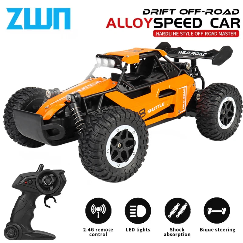 RC Climbing Car 1:20 2WD Off Road Remote Control Vehicle with LED