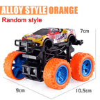 Pull Back Toy Car  Inertial Rotation Car Four-wheel Drive Off-road Vehicle SUV Racing Power Car Children's Toy CarGift