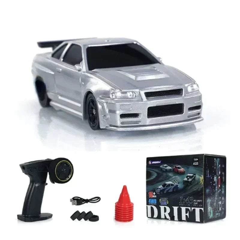 RC Drift Car 1:43 4WD Mini Remote Control Racing Car