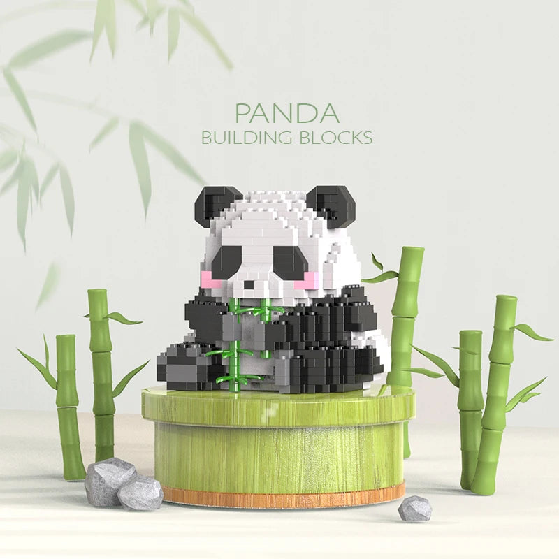 Panda Building Blocks – DIY Mini Toy