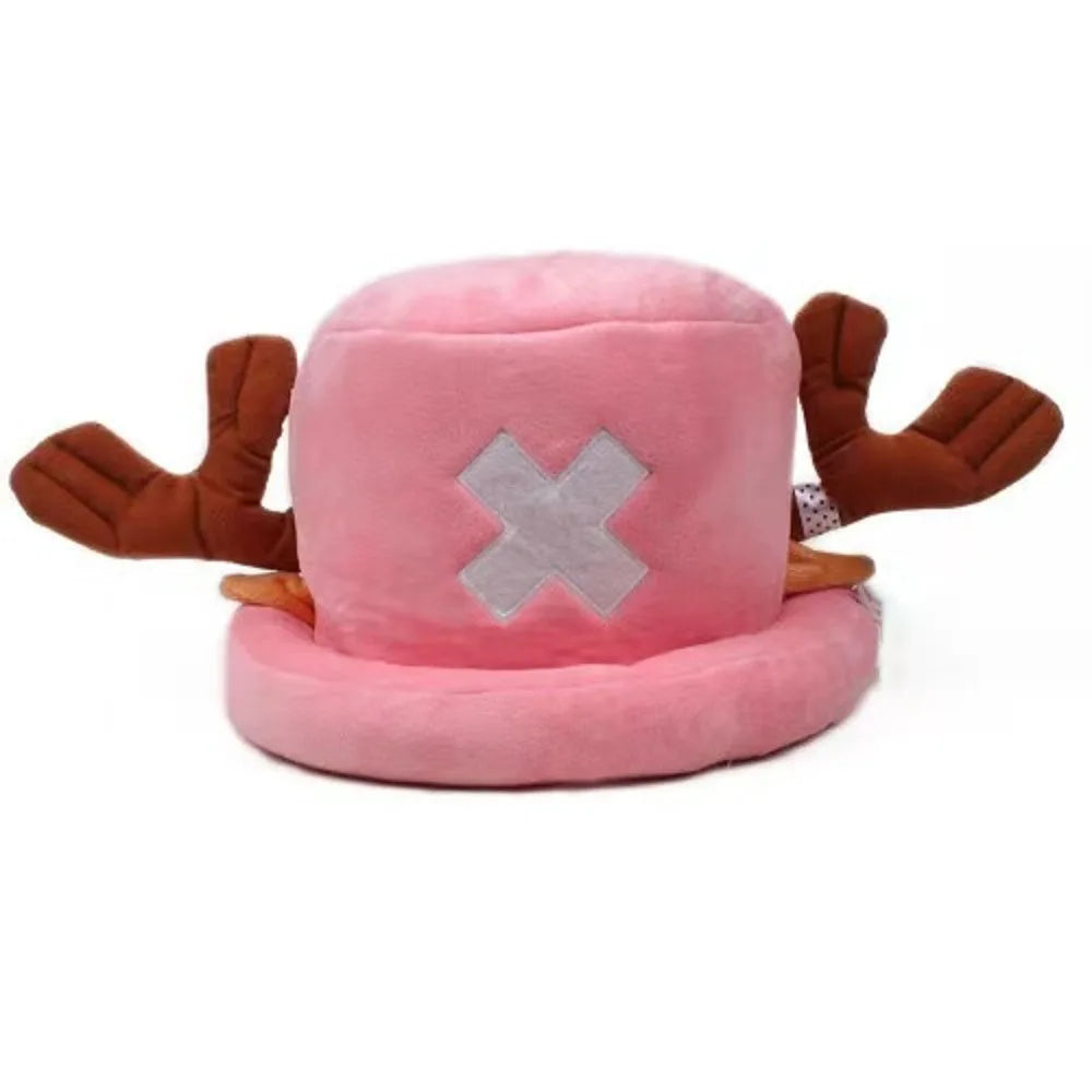 Anime Character Plush Hat – Soft Cosplay Cap for Outdoor Parties