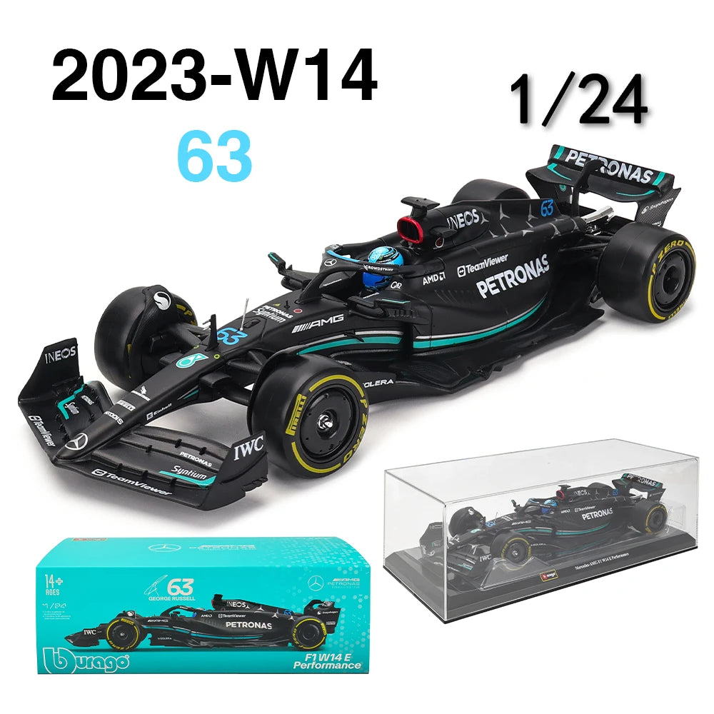 1:24 F1 Diecast Model Car – Metal Racing Collectible