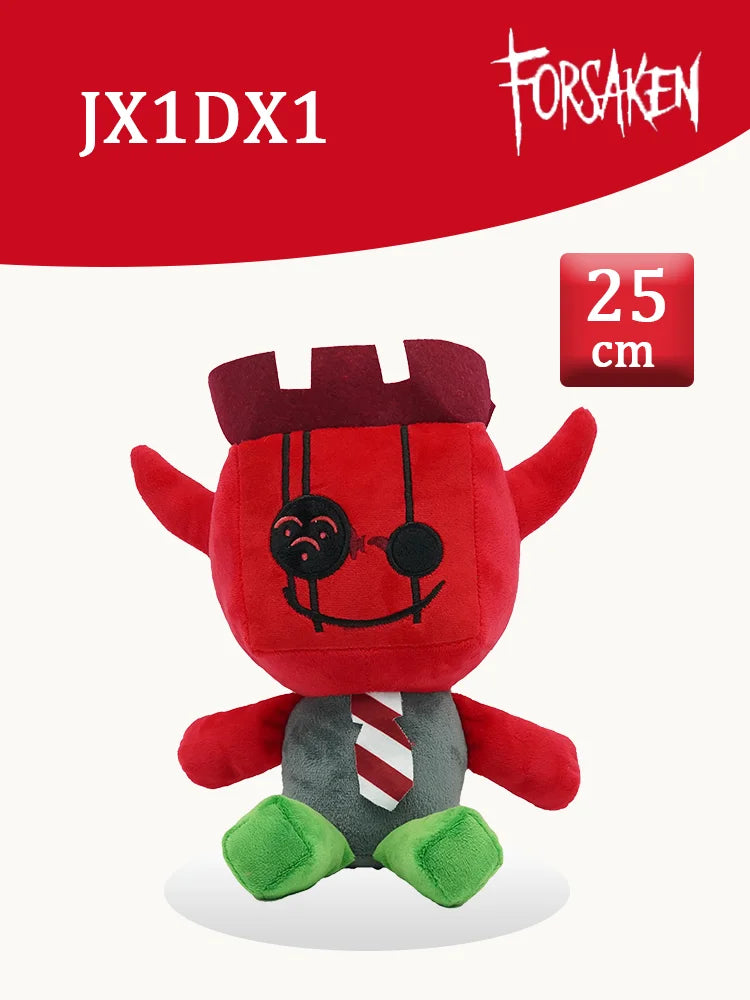 TreasuringU New 30cm Chance Plush Toys Cute Cartoon Rabbits Stuffed Dolls Slasher Game Plushie For Boy Girl Birthday Gifts