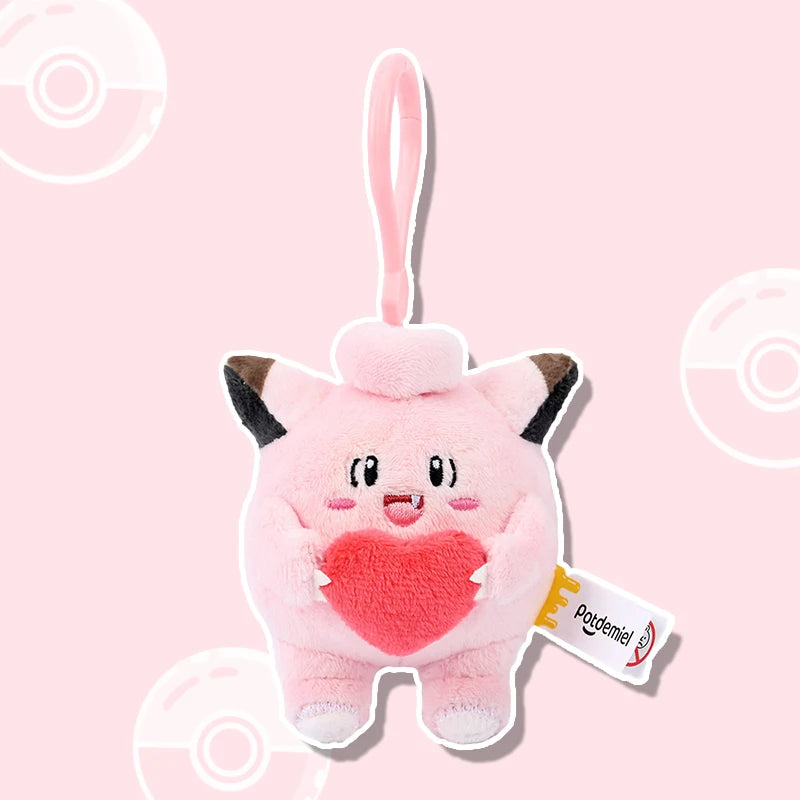 Pokémon Pikachu Gengar Charmander Togepi Anime Plush Toy Cartoon & Cute Doll keyring Children's Toy Backpack pendant