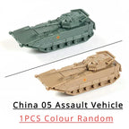 Tank Model Kit – 1:144 Scale Military Vehicle Set