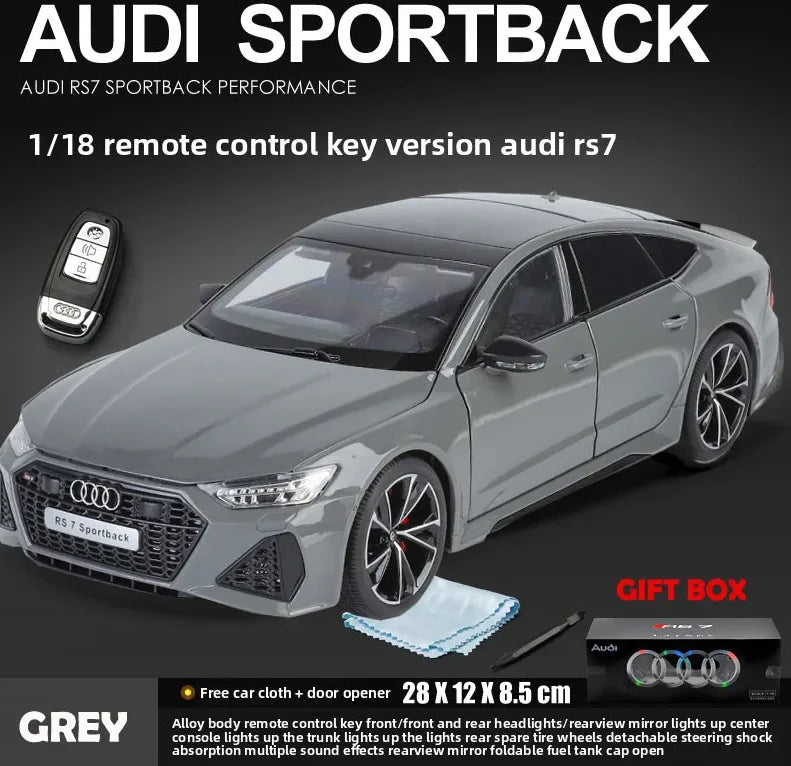 1:18 Diecast Car Model – Alloy Miniature Collectible