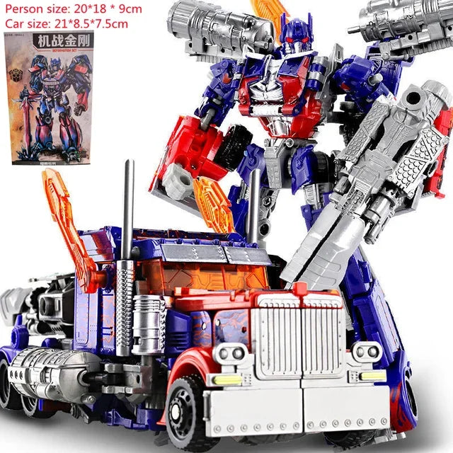 Robot Action Figure – 18cm Transforming Robot Collectible Model