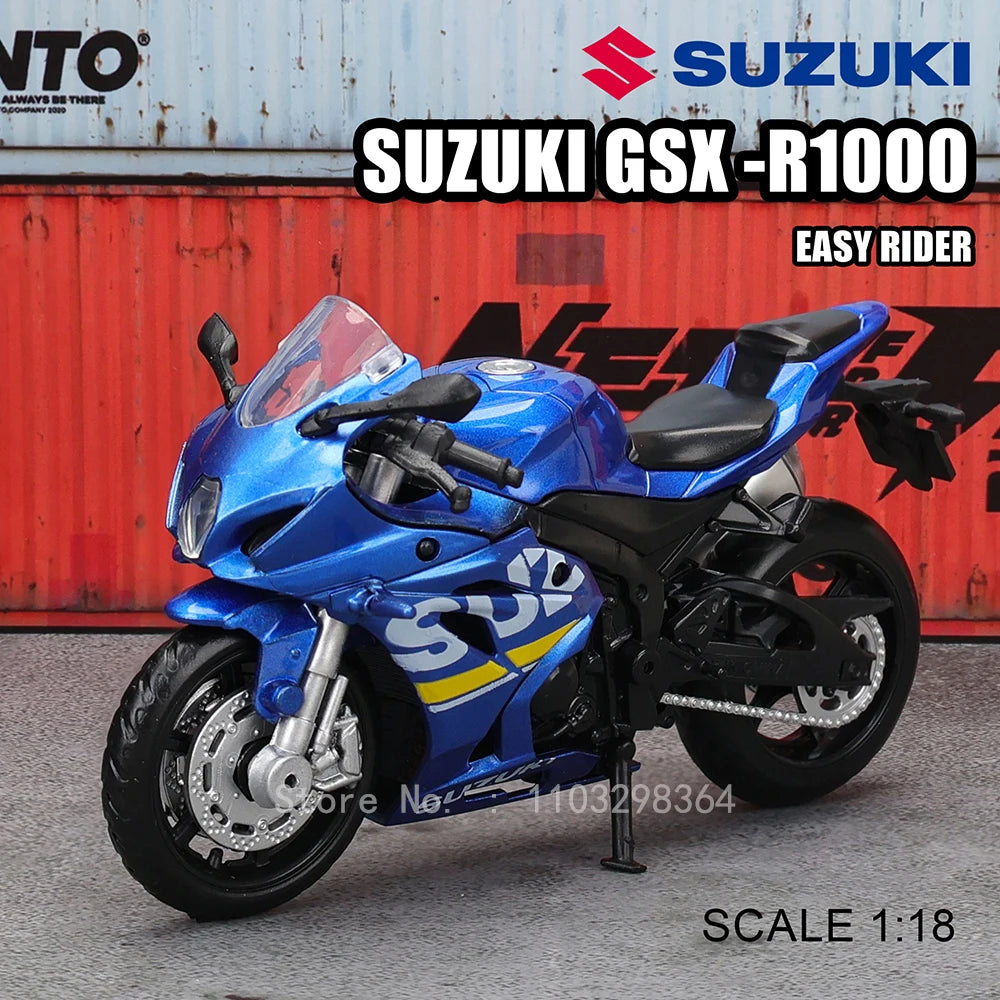 Diecast Motorcycle – 1:18 Alloy Classic Bike