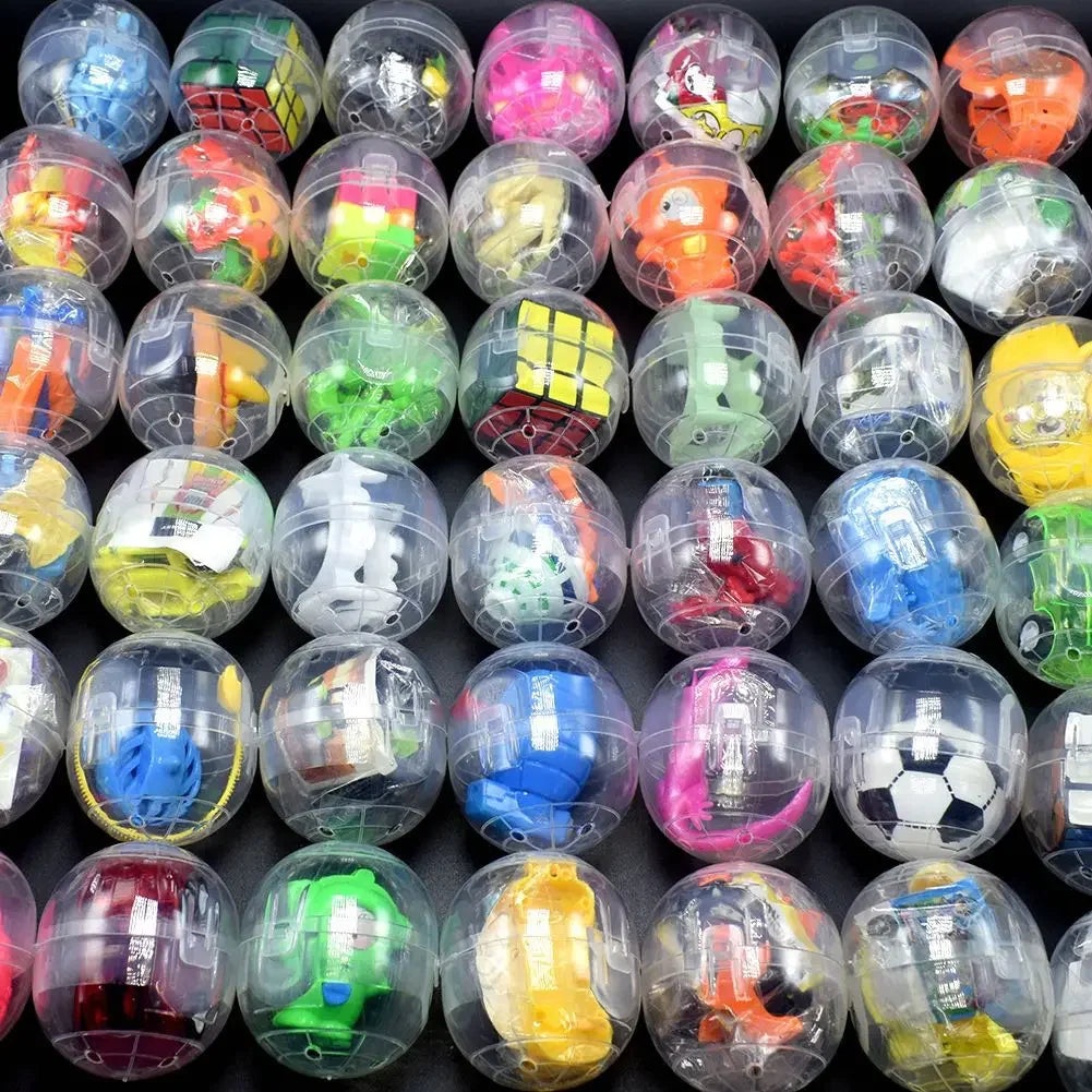 Transparent Egg Toy 5-10pcs Plastic Surprise Party Favor