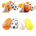Sports Stress Ball 12pcs Soft Squeeze Balls for Stress Relief