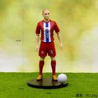 Football Action Figure 18-20cm Soccer Player Collectible Model
