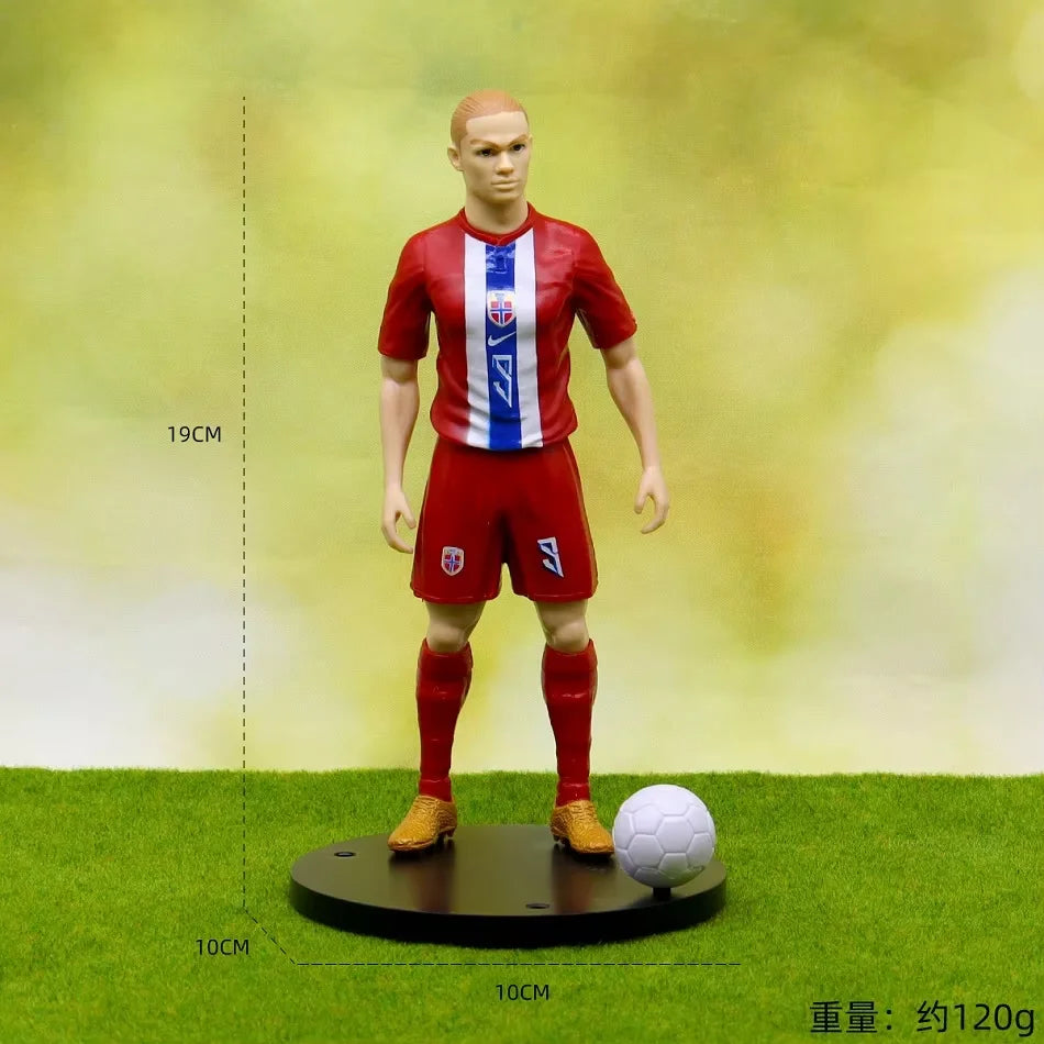 Football Action Figure 18-20cm Soccer Player Collectible Model
