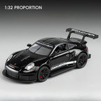 Diecast Sports Car – 1:32 Metal Pull-Back