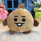 Hot B-T-21 Plush Toy Tata Koay Shooky Mang Cooky Cartoon Animal Backpack Key Mobile Phone Pendant Office Toys Friend Gift