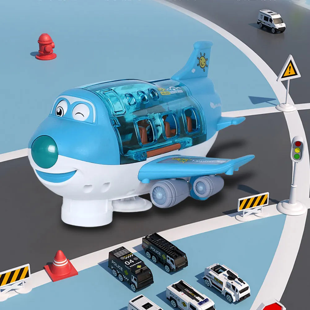 Airplane Toy – Aircraft Model for Kids with Music Simulation