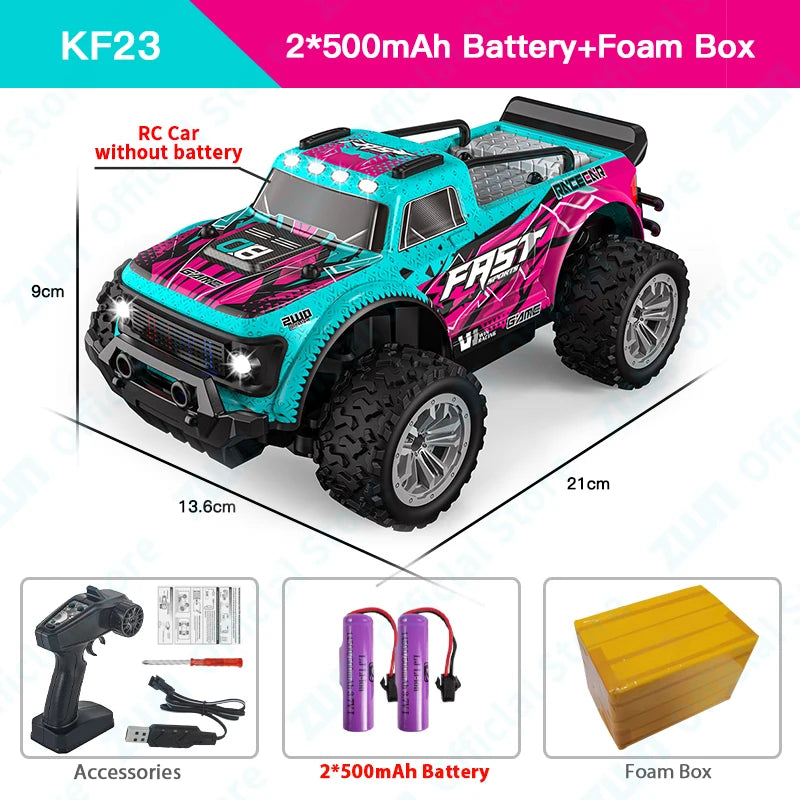 RC Climbing Car 1:20 2WD Off Road Remote Control Vehicle with LED