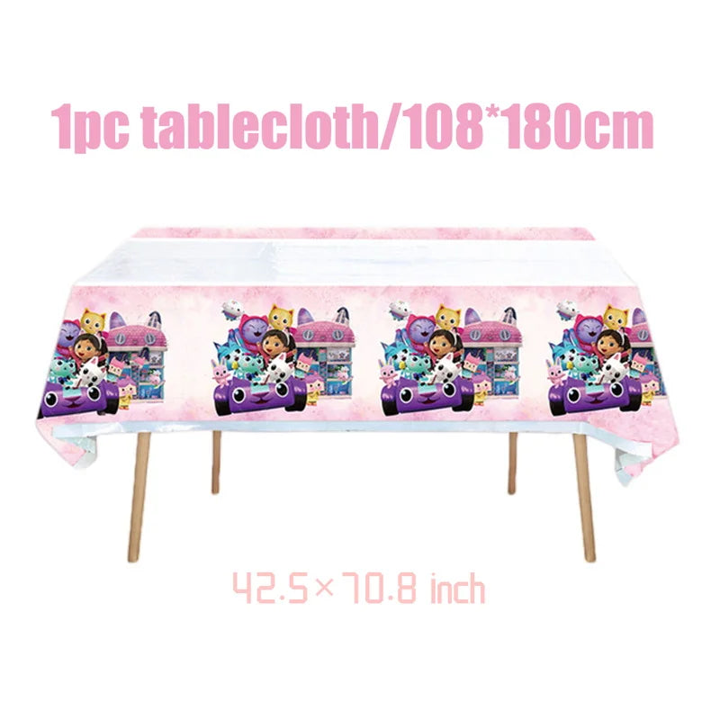 Birthday Party Supplies – Kids Tableware & Decoration Set