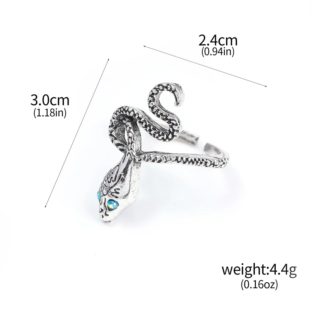 Game Dark Souls Rings for Men Vintage Havel's Demon's Scar Chloranthy Serpent Leo Darkmoon Ring Halloween Jewelry Gift