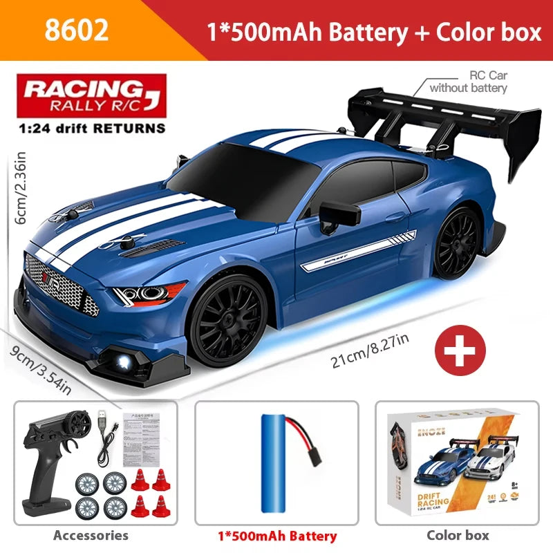 RC Drift Car – High-Speed Car with LED Lights