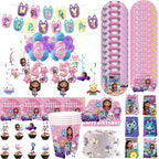 Birthday Party Supplies – Kids Tableware & Decoration Set