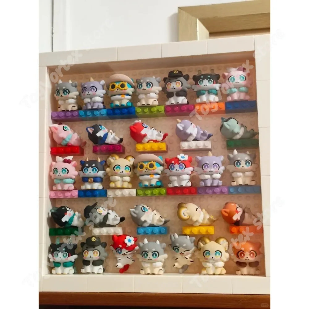 Mini Blind Box Figure PVC Collectible Mystery Box Ornament