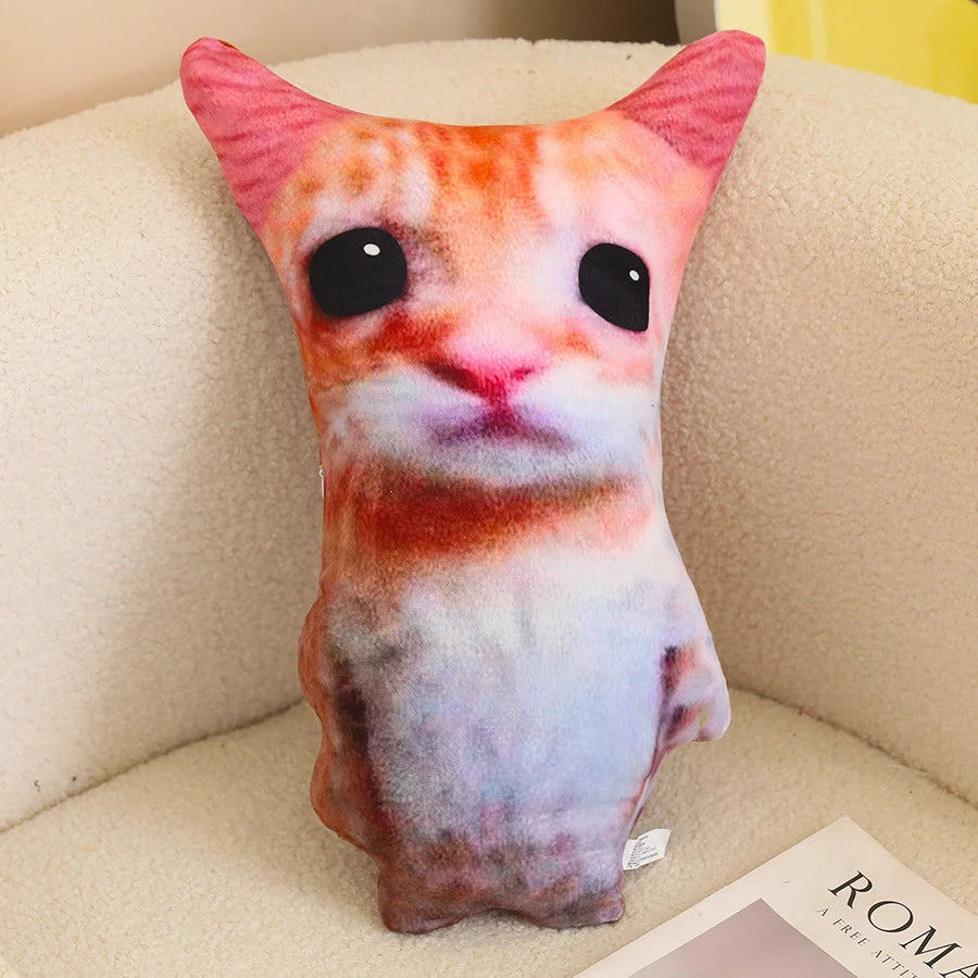 Cat Plush Toy 20cm–40cm Soft Stuffed Animal Collectible