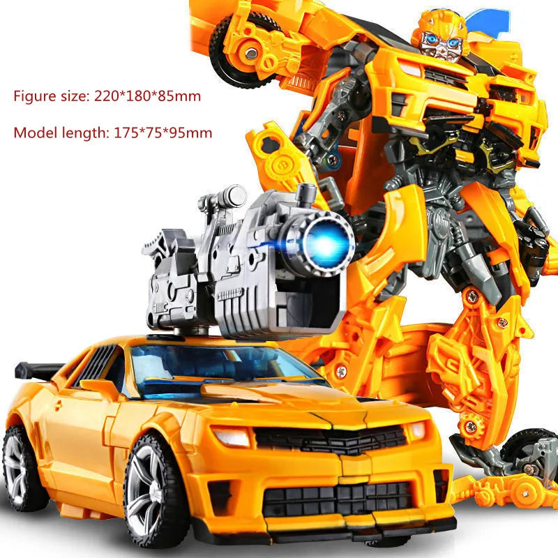 Transforming Robot Car Toy – 18cm Action Figure