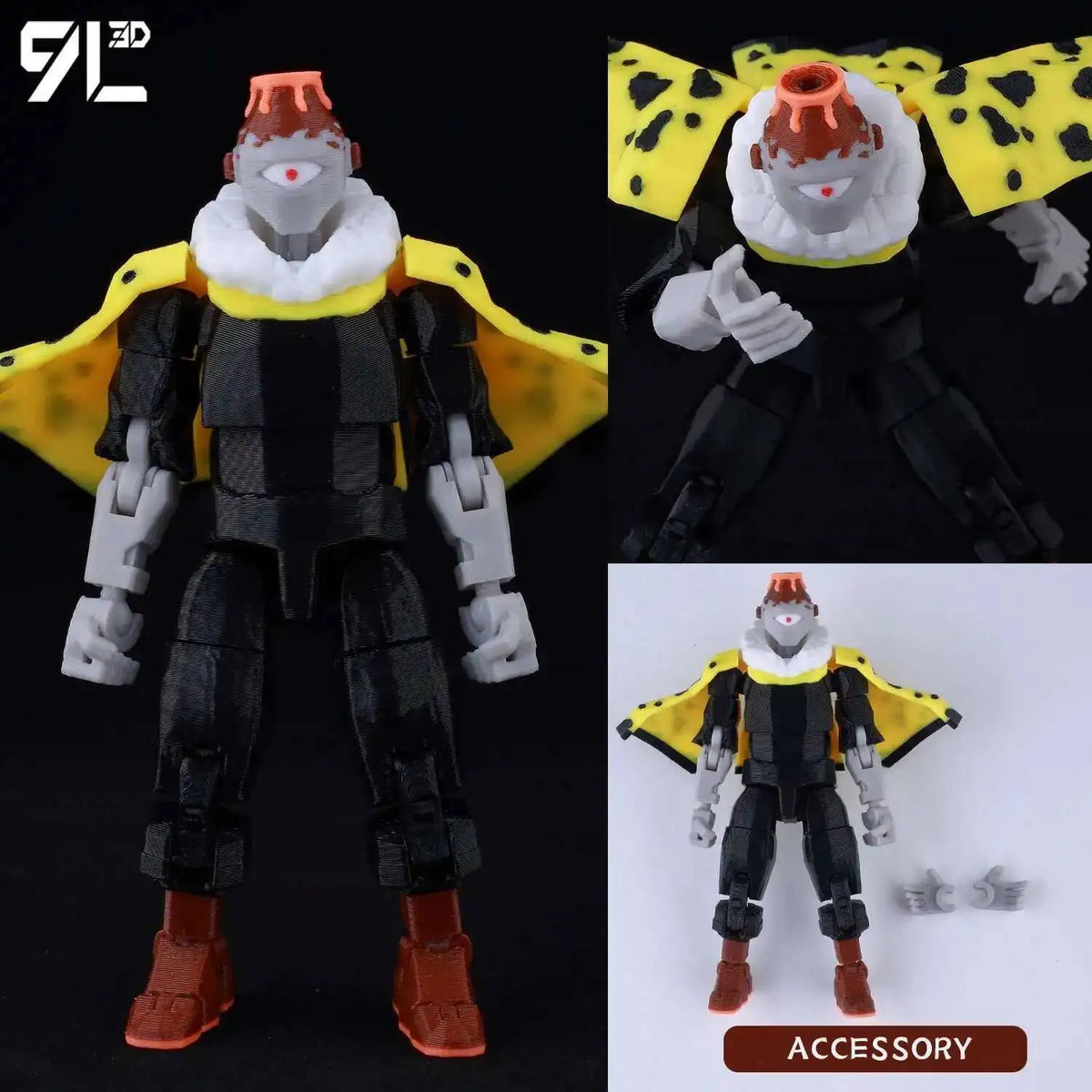 Anime Action Figure – Movable Display Model