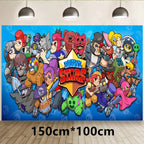 Birthday Party Decorations Set – Banner, Balloons & Cake Toppers