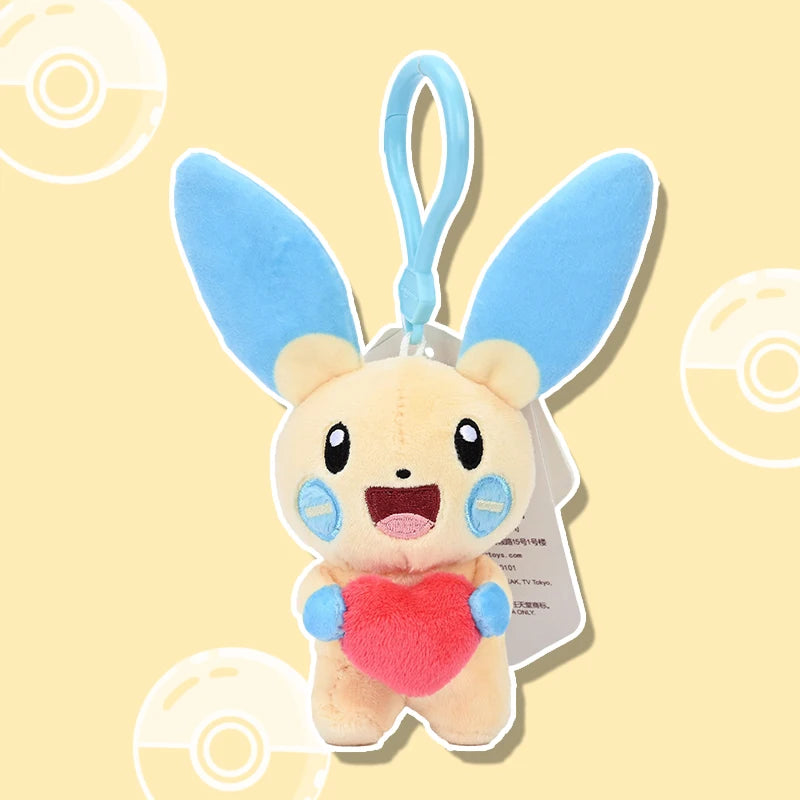 Pokémon Pikachu Gengar Charmander Togepi Anime Plush Toy Cartoon & Cute Doll keyring Children's Toy Backpack pendant