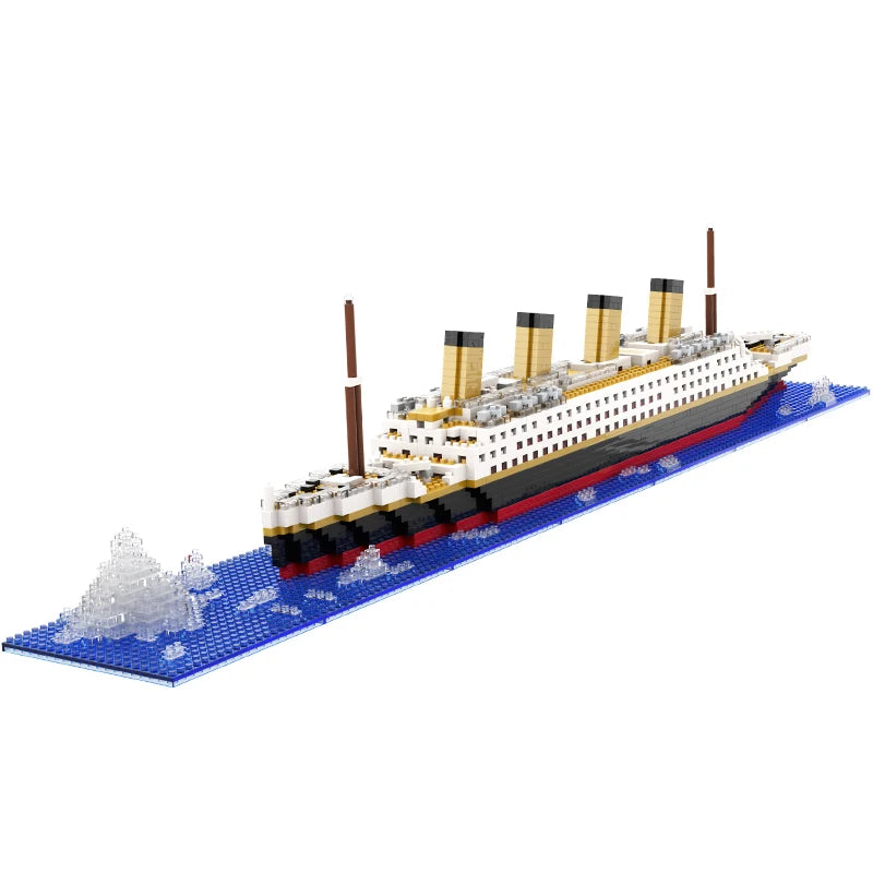 Cruise Ship Building Blocks – Mini DIY Model Building Kit