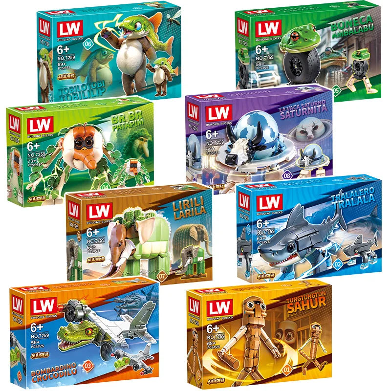 Animal Building Blocks – Mini Model
