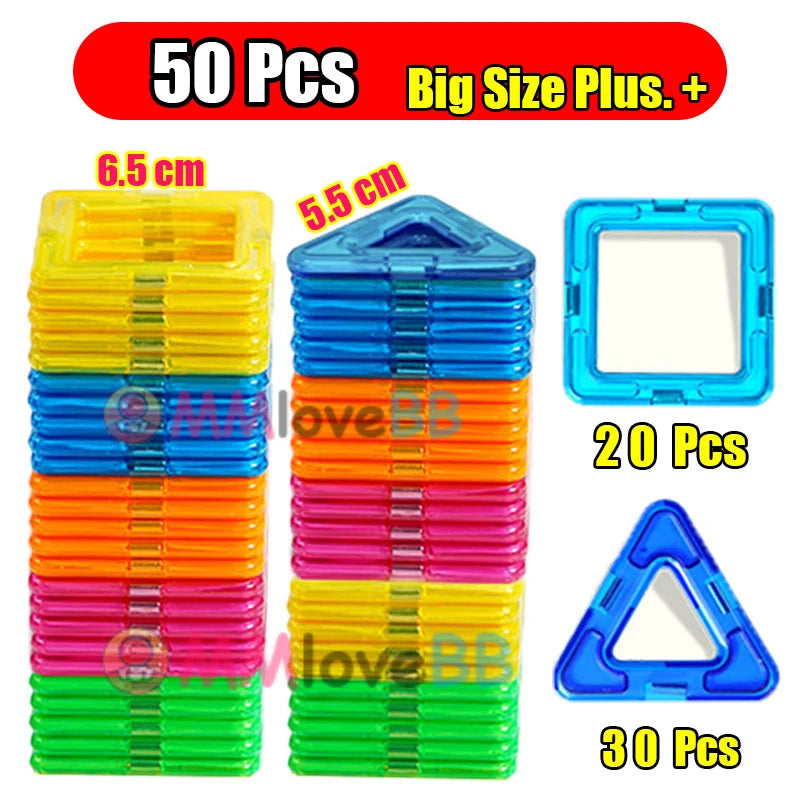 Magnetic Building Blocks – DIY Construction Set for Kids