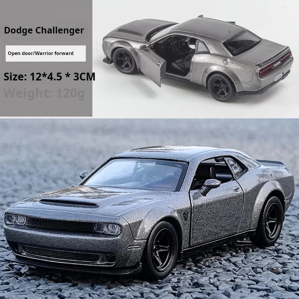 Diecast Sports Car – 1:32 Metal Model