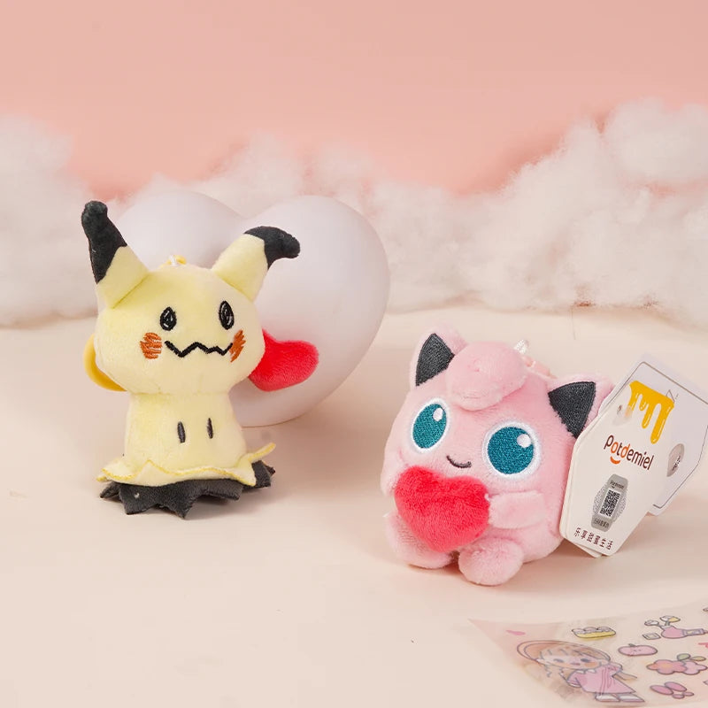 Pokémon Pikachu Gengar Charmander Togepi Anime Plush Toy Cartoon & Cute Doll keyring Children's Toy Backpack pendant
