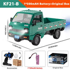 RC Drift Truck 1:18 with LED Lights, Remote Control Climbing Car
