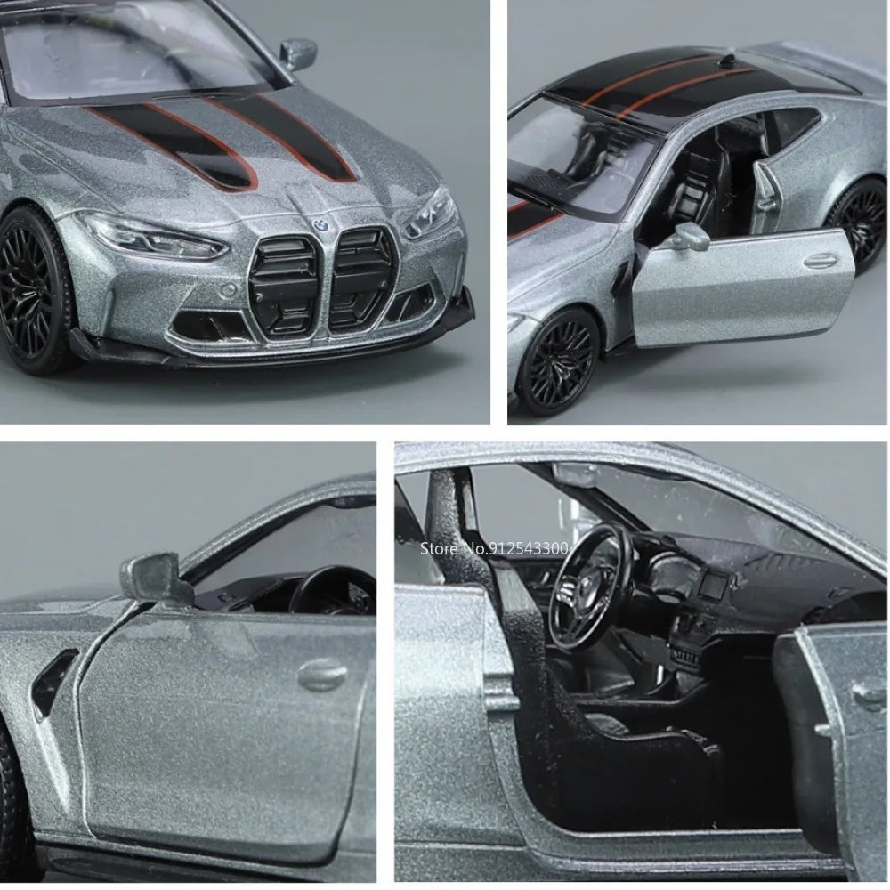 1:36 Diecast Car Model – Alloy Pull Back Vehicle