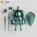 Medieval Knight Action Figure – Movable DIY Warrior Toy