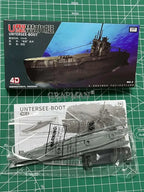 Battleship Model Kit – 1:1200 Scale Warship Assembly